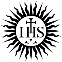 Jesuit symbol (image courtesy of Wikipedia)