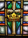 Stained glass cross crown 3rexesblogspotcom